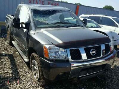 2006 Nissan TITAN, gray — VIN 1N6AA06B06N545215, Copart