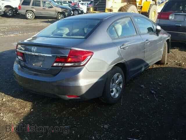 2013 HONDA CIVIC - VIN: 19XFB2F51DE223521 - Фото 4