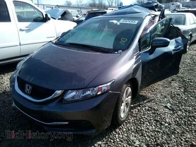 2014 HONDA CIVIC - VIN: 19XFB2F56EE024014 - Фото 2