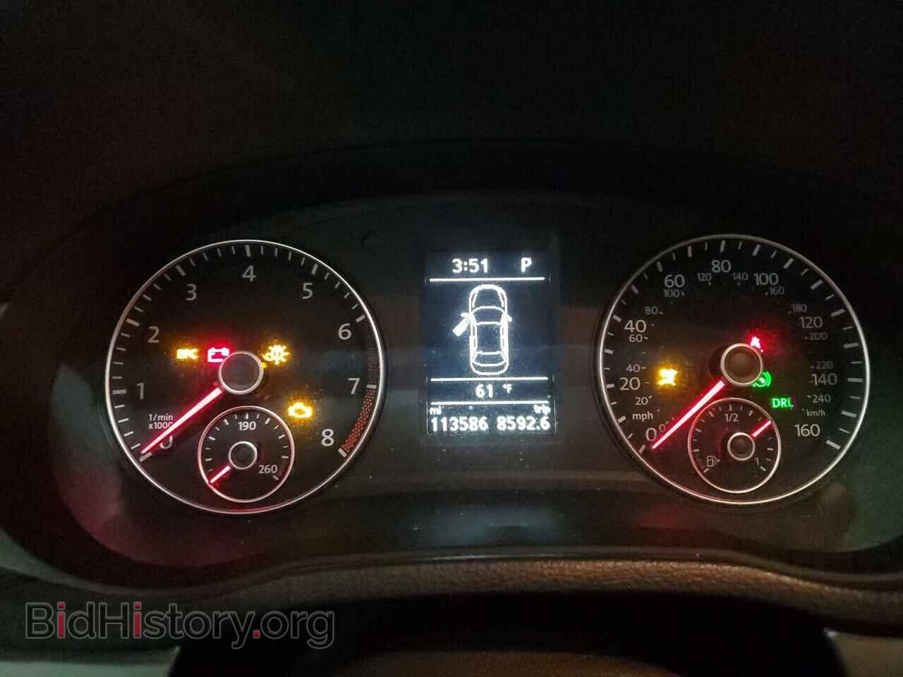 2014 VOLKSWAGEN PASSAT - VIN: 1VWBP7A33EC007629 - Фото 9