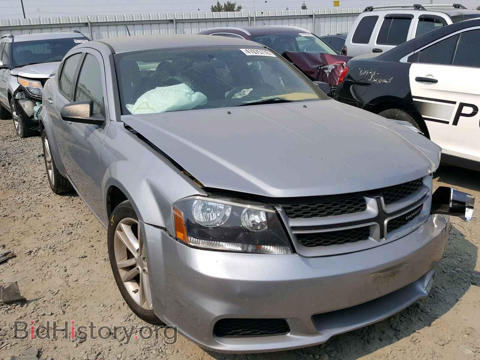 Фотография 1C3CDZAB9EN116446 - DODGE AVENGER 2014
