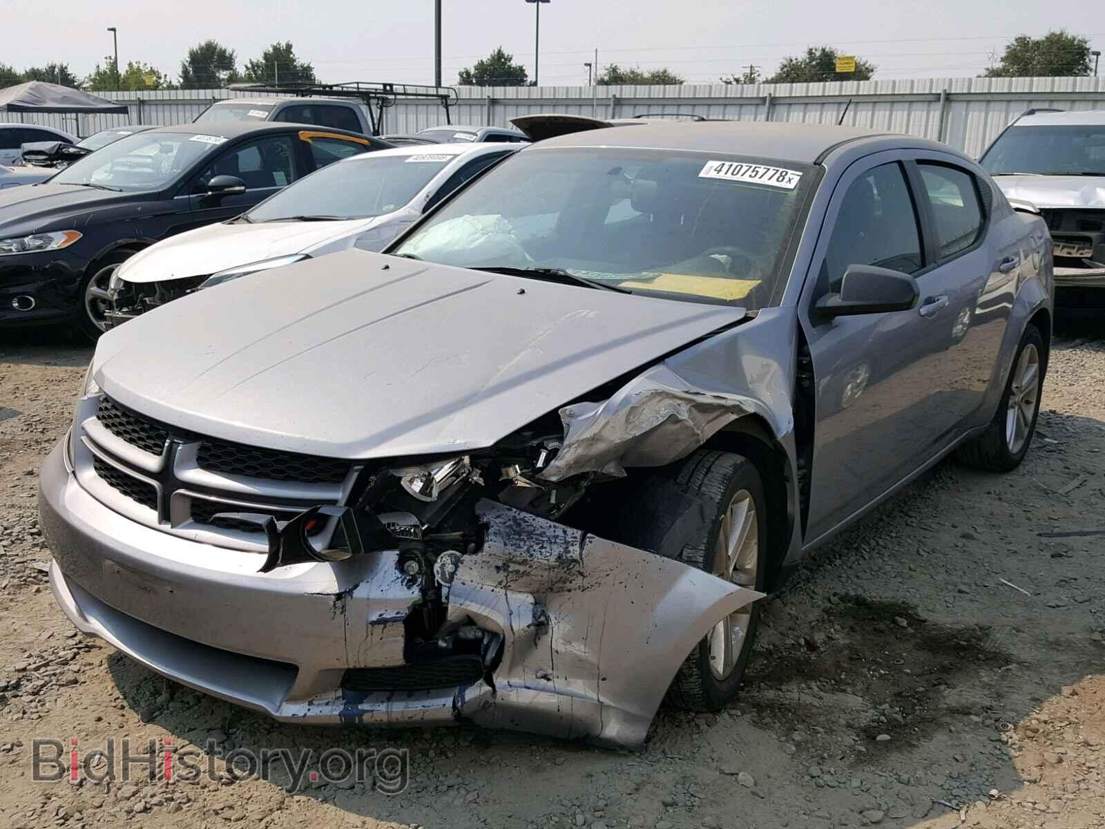 2014 DODGE AVENGER - VIN: 1C3CDZAB9EN116446 - Фото 2
