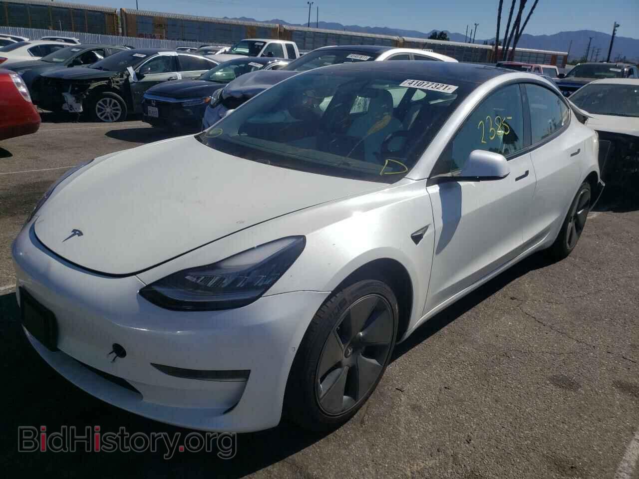 2021 TESLA MODEL 3 - VIN: 5YJ3E1EA4MF857161 - Photo 2