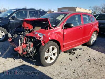 2011 Dodge CALIBER Caliber MA, red — VIN 1B3CB3HA1BD186263, Copart