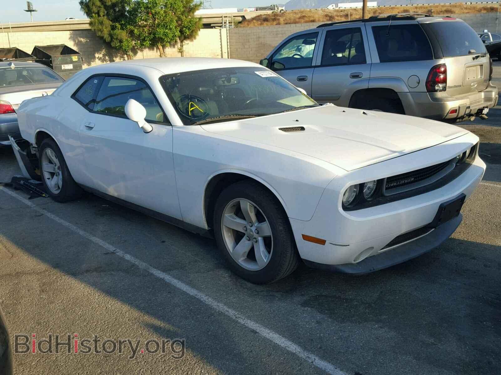 Фотография 2C3CDYAG8CH292240 - DODGE CHALLENGER 2012