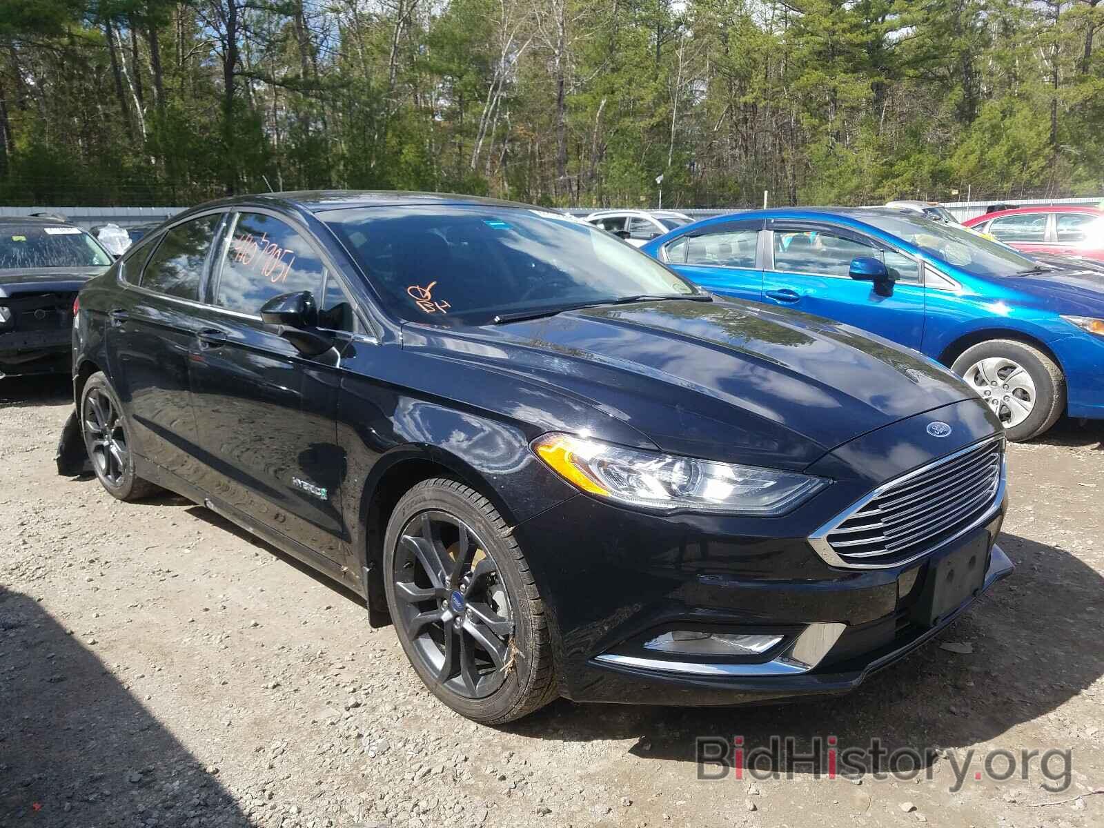 Фотография 3FA6P0LU1JR253582 - FORD FUSION 2018