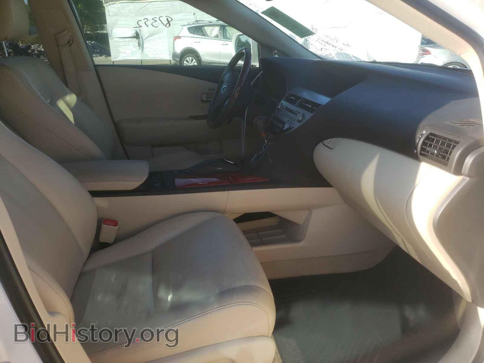 2010 LEXUS RX450 - VIN: JTJBC1BA8A2003730 - Фото 5