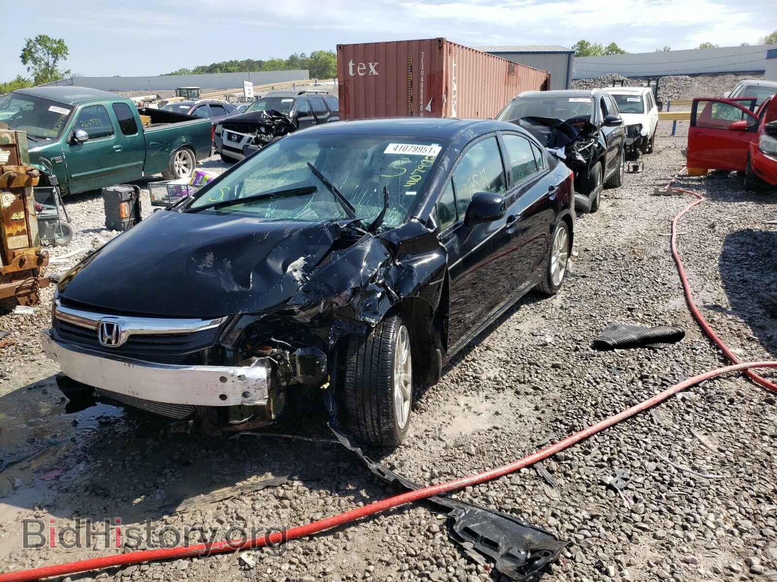 2012 HONDA CIVIC - VIN: 19XFB2F8XCE025741 - Фото 2