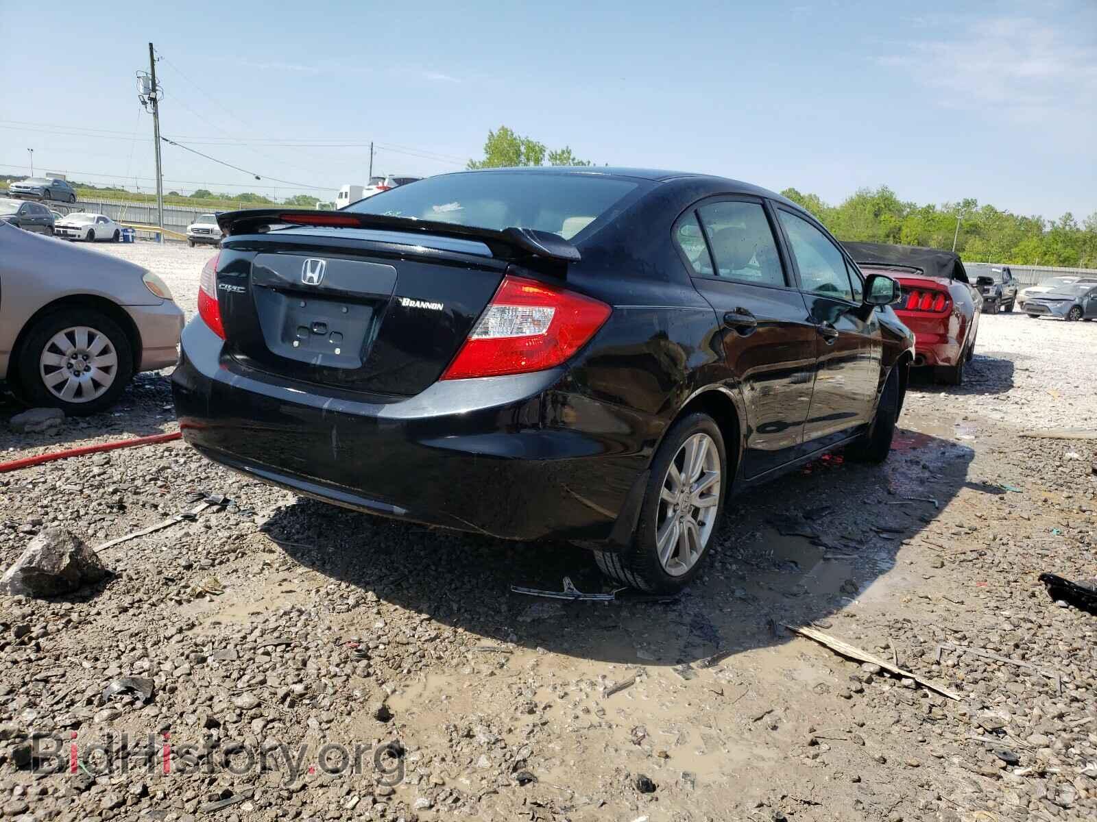 2012 HONDA CIVIC - VIN: 19XFB2F8XCE025741 - Фото 4