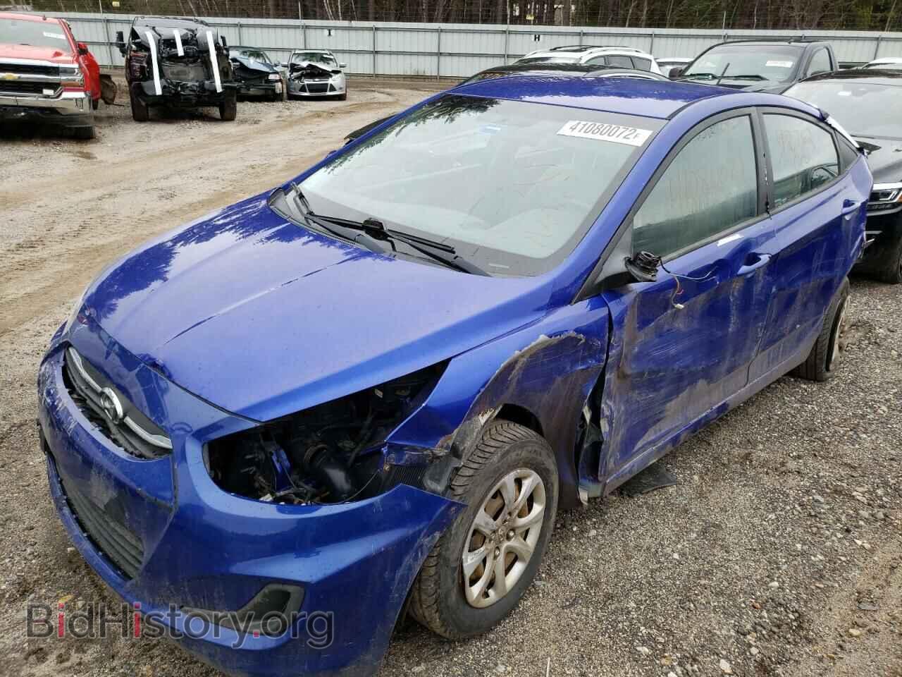 2014 HYUNDAI ACCENT - VIN: KMHCT4AE5EU691298 - Фото 2