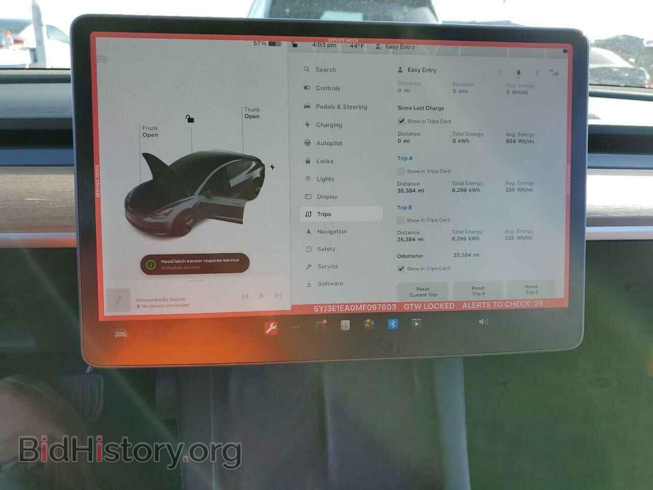 2021 TESLA MODEL 3 - VIN: 5YJ3E1EA0MF097603 - Фото 9