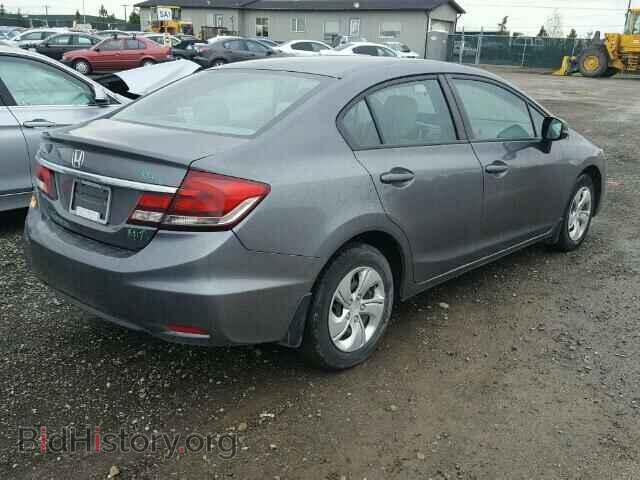 2013 HONDA CIVIC - VIN: 2HGFB2F4XDH106551 - Фото 4
