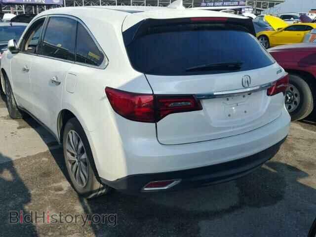 2016 ACURA MDX - VIN: 5FRYD3H41GB006108 - Фото 3