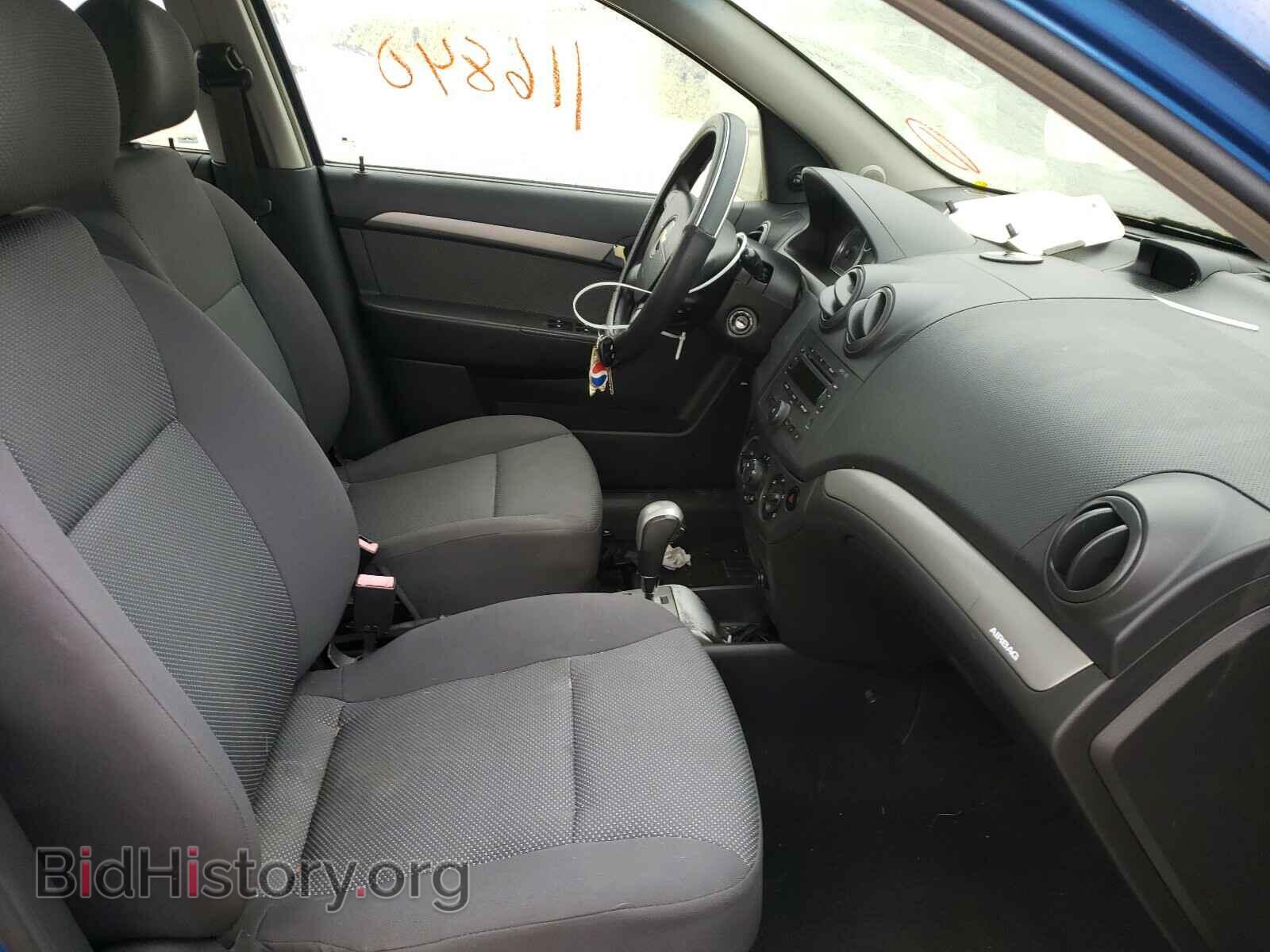 2008 CHEVROLET AVEO - VIN: KL1TD56668B109919 - Фото 5