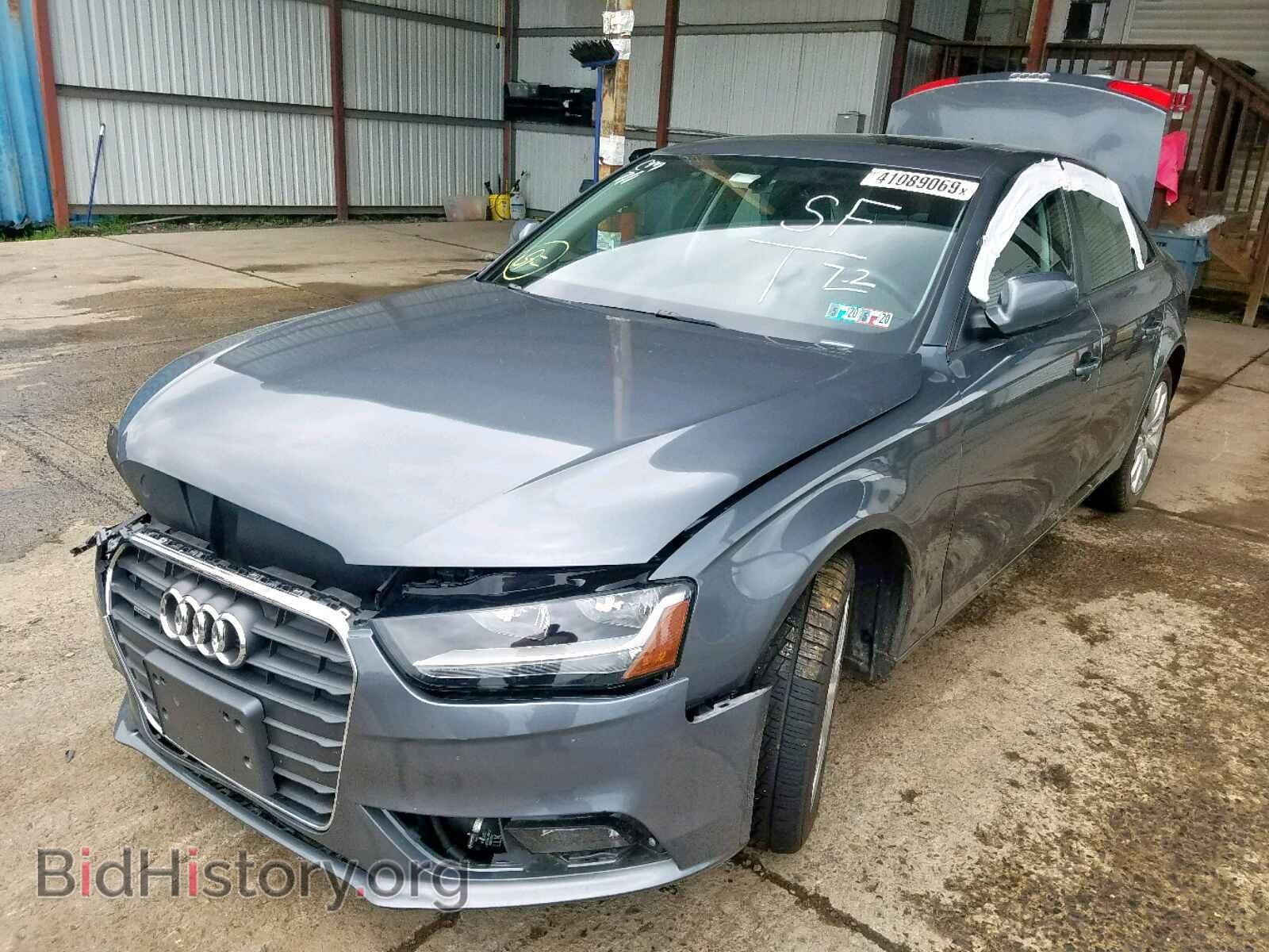 2013 AUDI A4 - VIN: WAUBFAFL9DN037696 - Фото 2