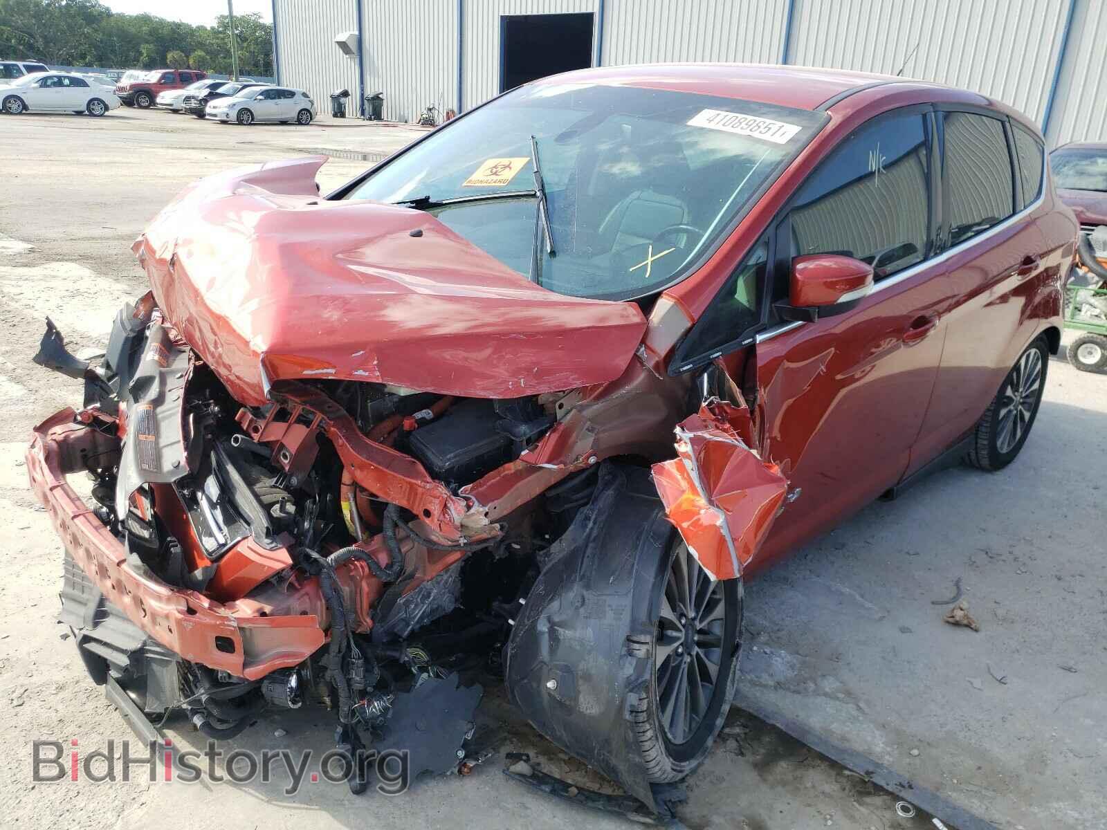 2018 FORD CMAX - VIN: 1FADP5DU0JL102895 - Фото 2