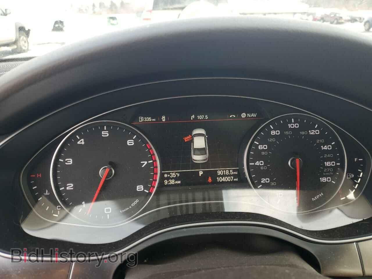 2014 AUDI A6 - VIN: WAUHGAFC3EN077880 - Фото 9
