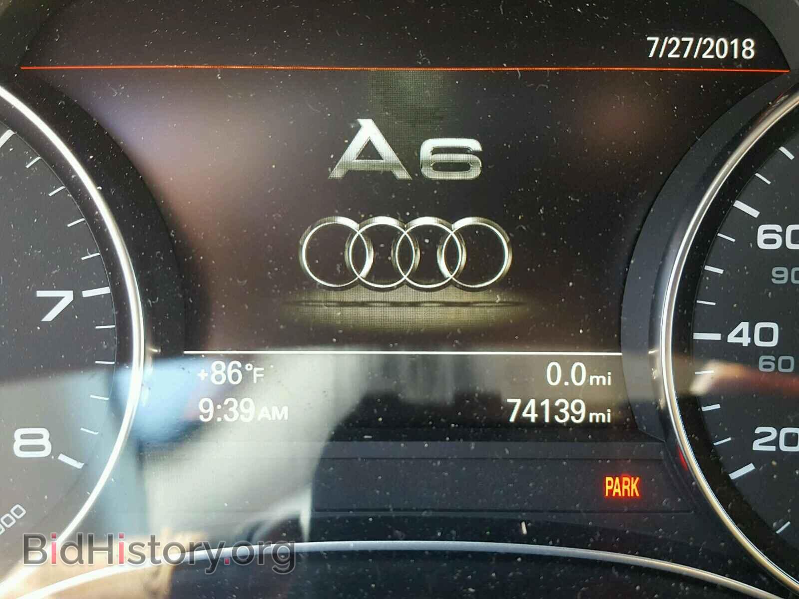 2013 AUDI A6 - VIN: WAUGGAFC4DN051542 - Фото 8