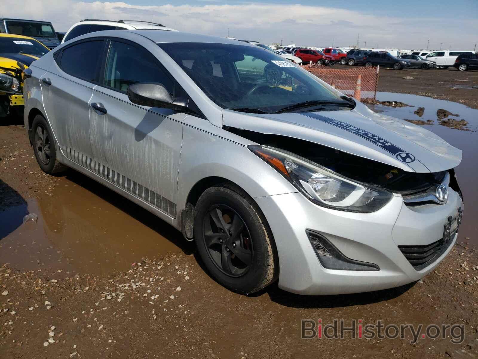 Photo 5NPDH4AE4FH641837 - HYUNDAI ELANTRA 2015