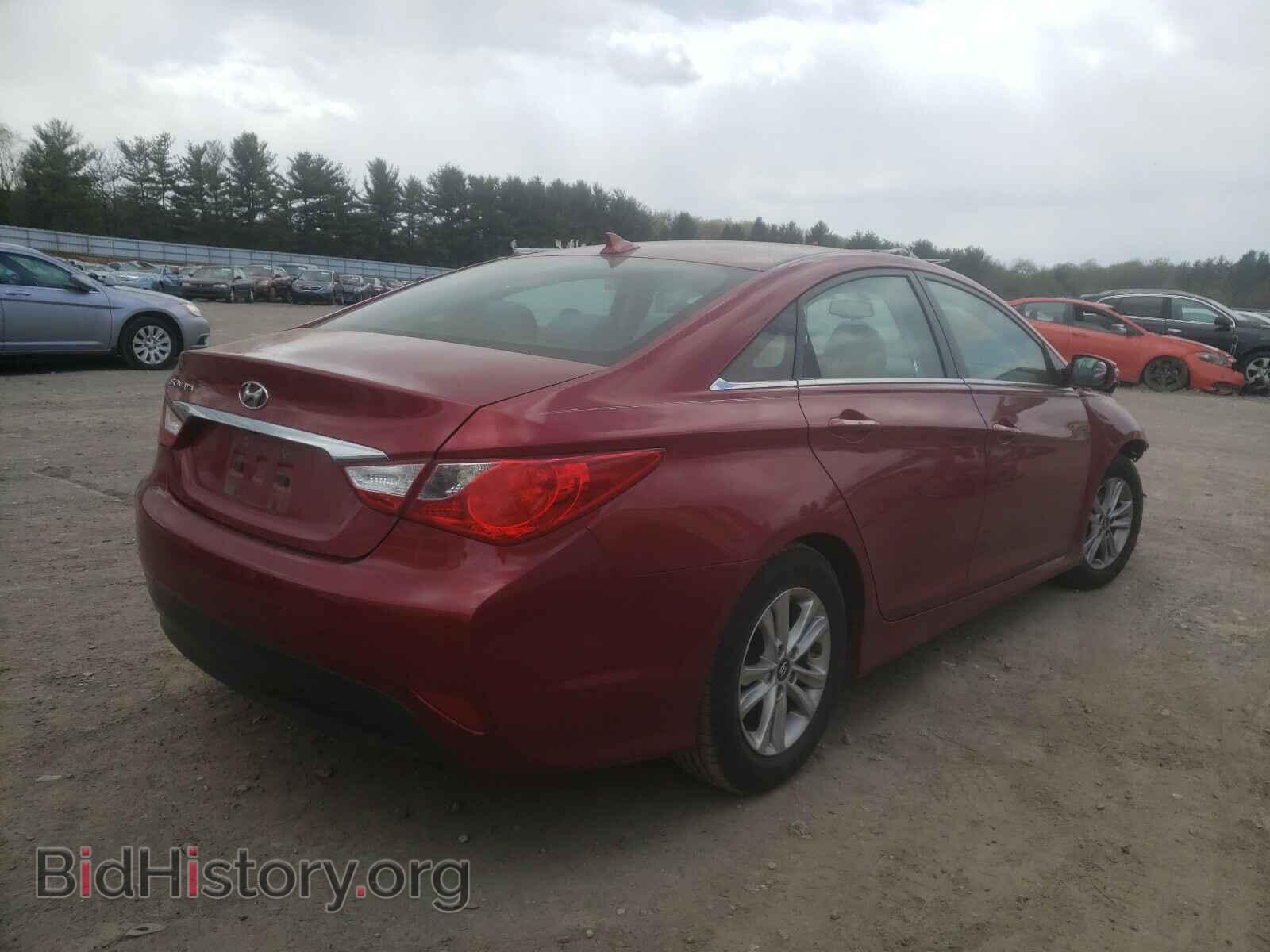 2014 HYUNDAI SONATA - VIN: 5NPEB4AC2EH860136 - Фото 4