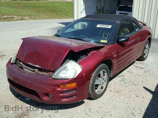 2003 MITSUBISHI ECLIPSE - VIN: 4A3AE45G83E010573 - Фото 2
