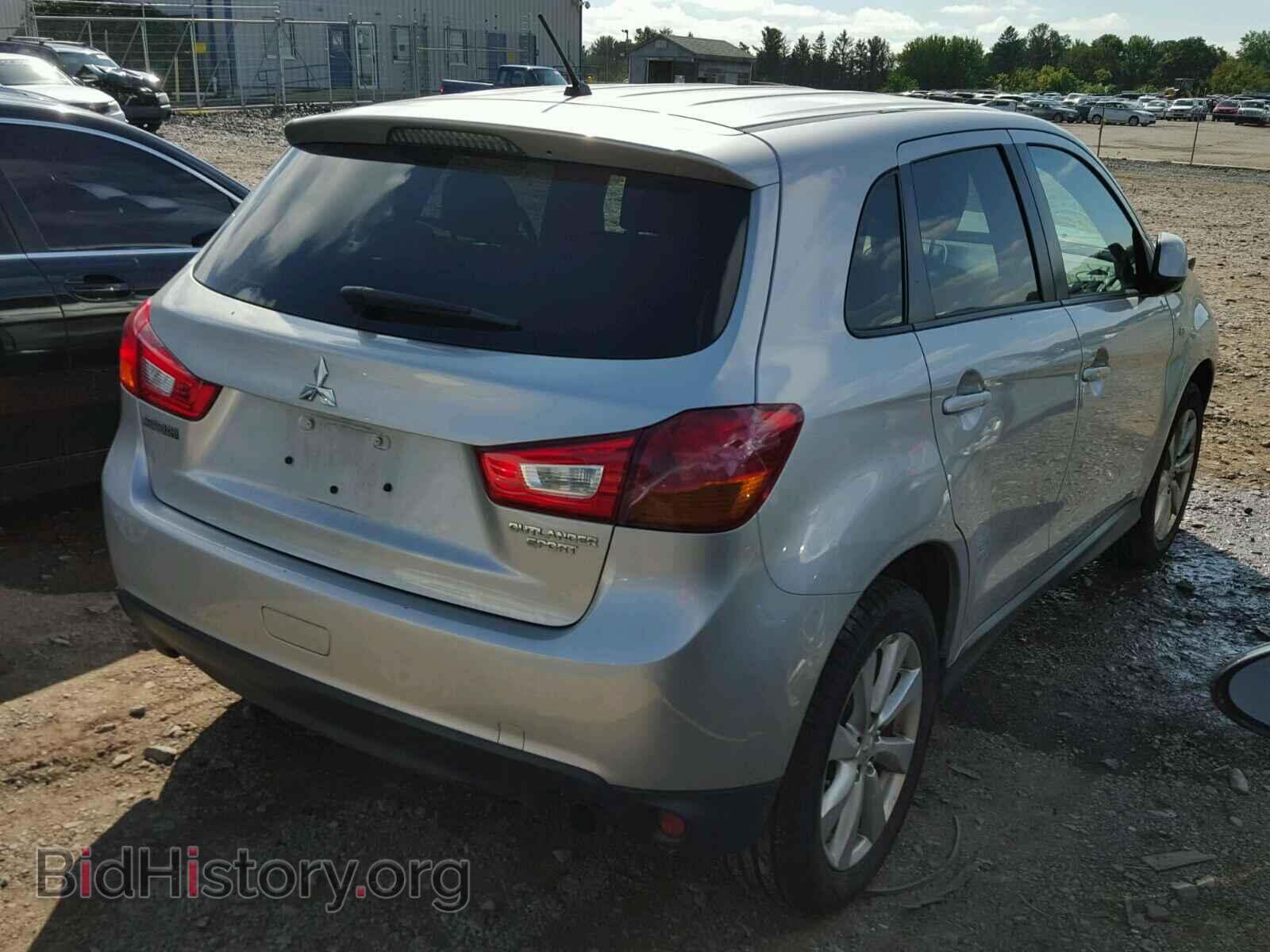 2014 MITSUBISHI OUTLANDER - VIN: 4A4AP3AU0EE006323 - Фото 4