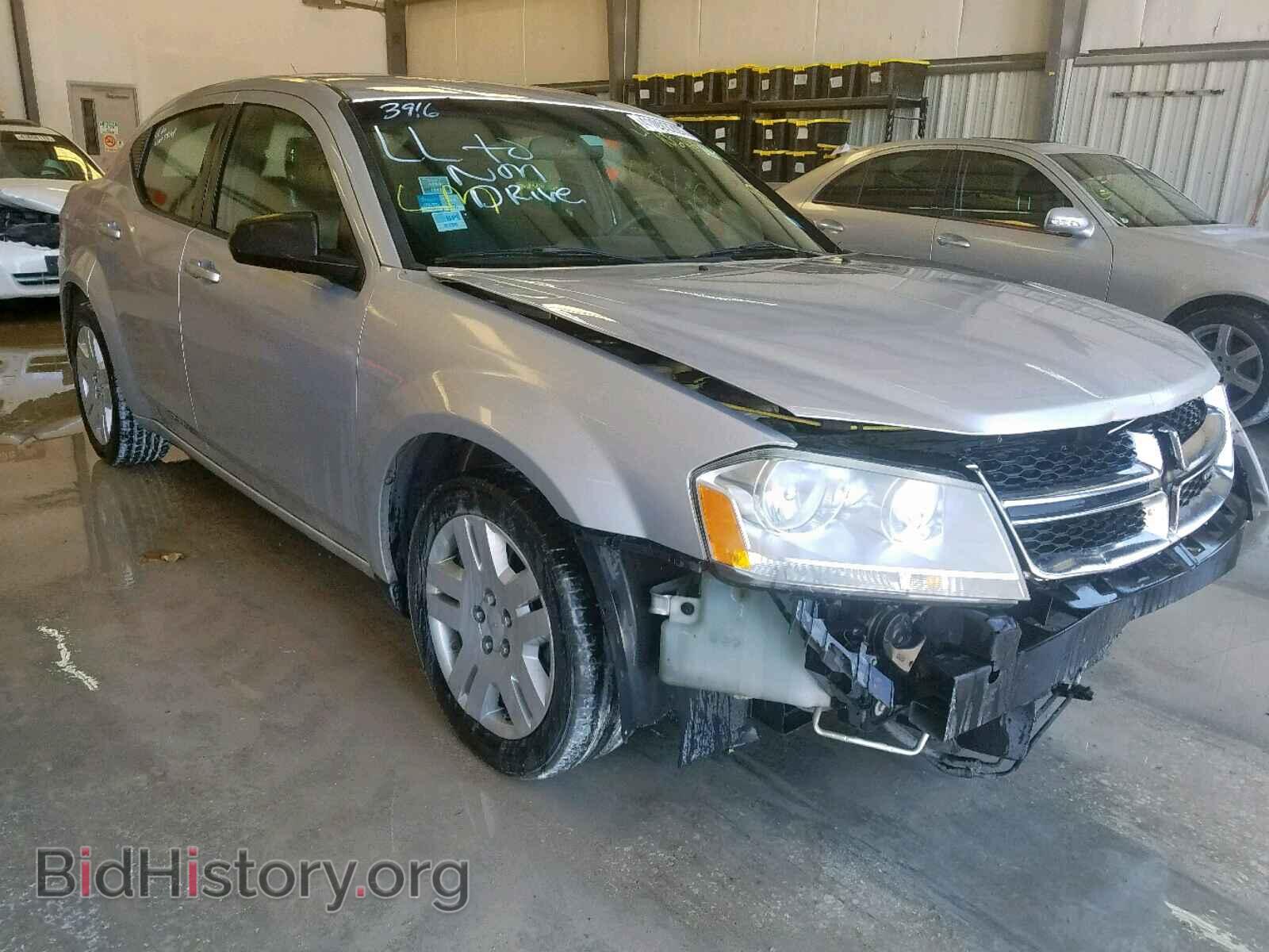 Photo 1C3CDZAB6CN102274 - DODGE AVENGER 2012