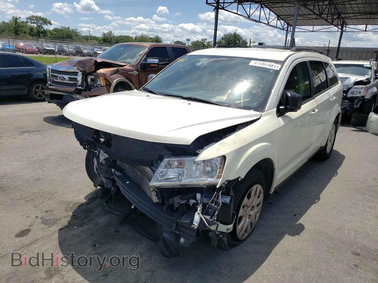2016 DODGE JOURNEY - VIN: 3C4PDCAB2GT162343 - Фото 2