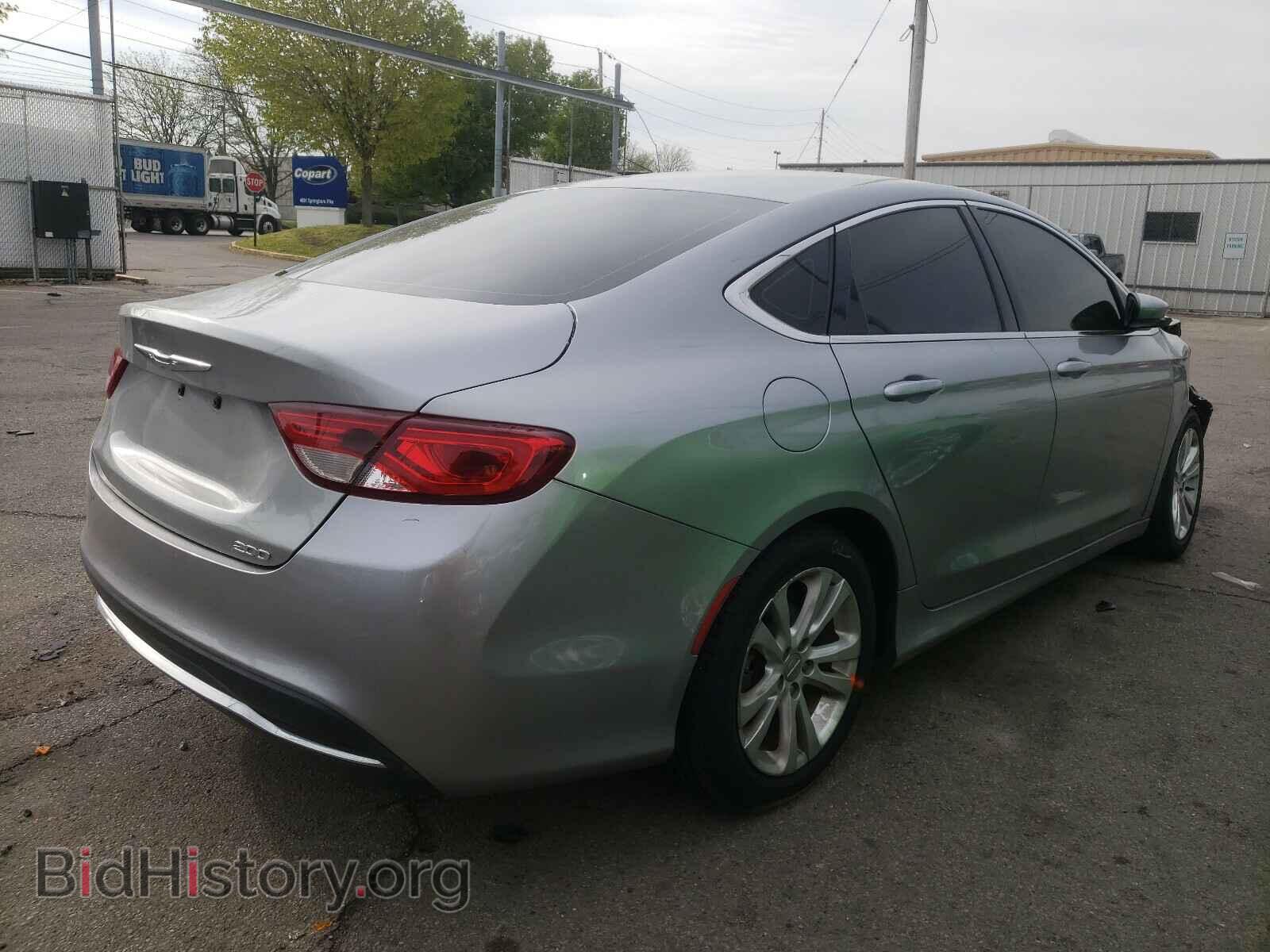 2015 CHRYSLER 200 - VIN: 1C3CCCAB3FN570905 - Фото 4