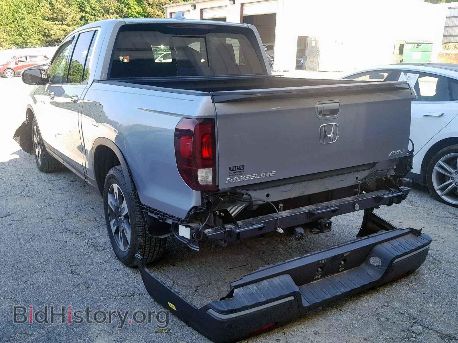2019 HONDA RIDGELINE - VIN: 5FPYK3F78KB008300 - Фото 3