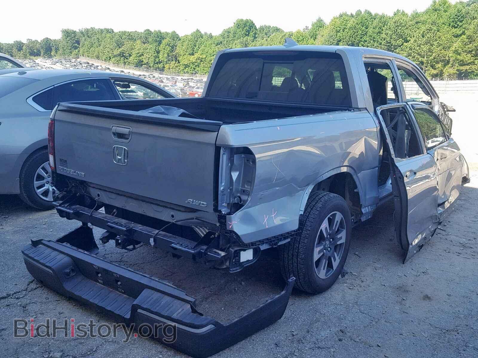 2019 HONDA RIDGELINE - VIN: 5FPYK3F78KB008300 - Фото 4