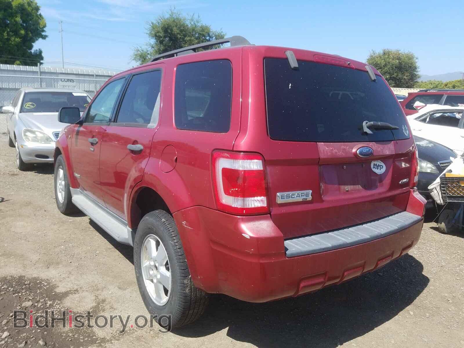 2008 FORD ESCAPE - VIN: 1FMCU93108KD57748 - Фото 3