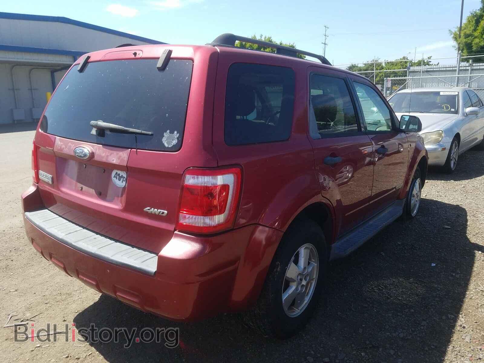 2008 FORD ESCAPE - VIN: 1FMCU93108KD57748 - Фото 4