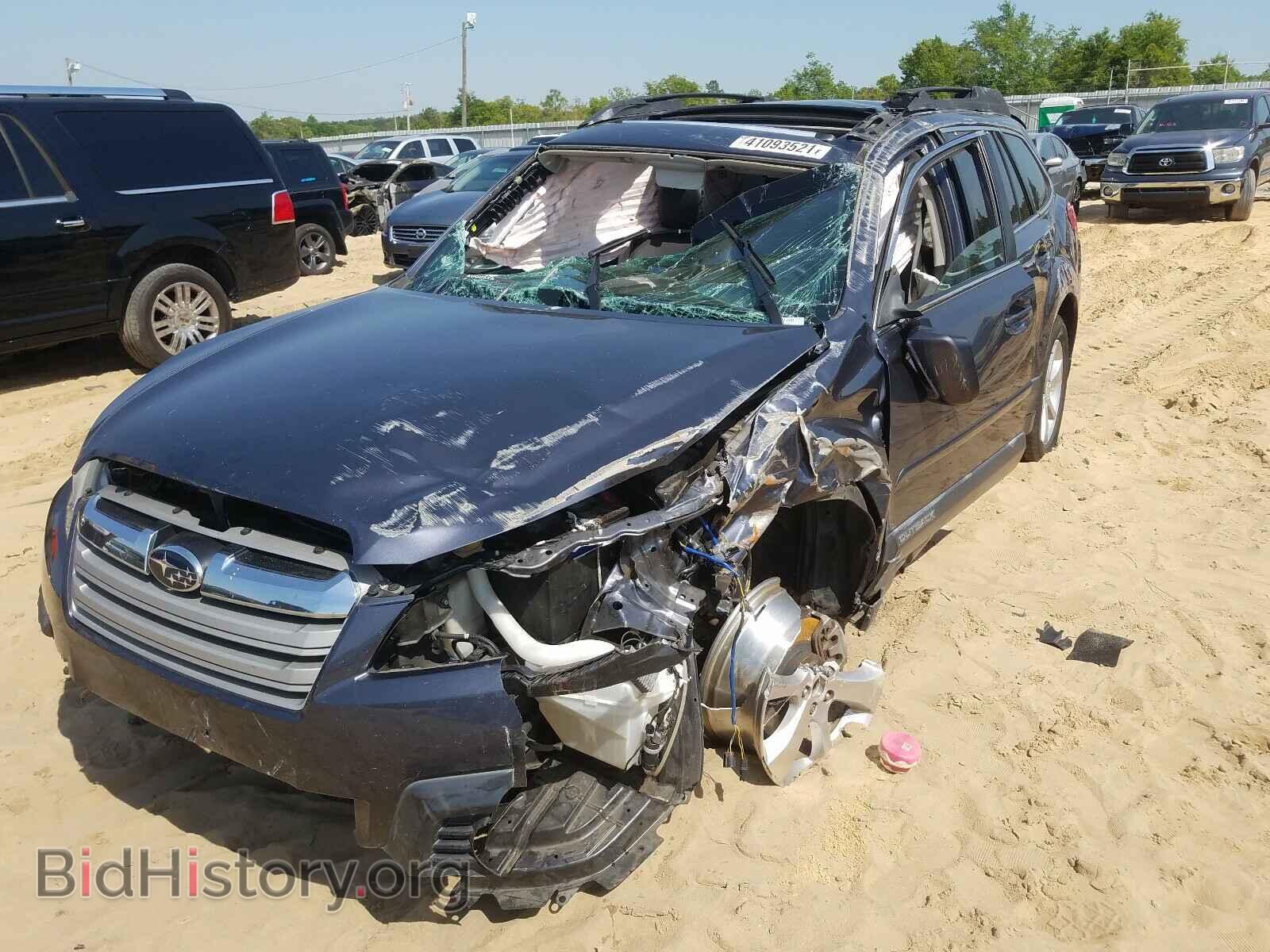 2014 SUBARU OUTBACK - VIN: 4S4BRCLC5E3291523 - Фото 2