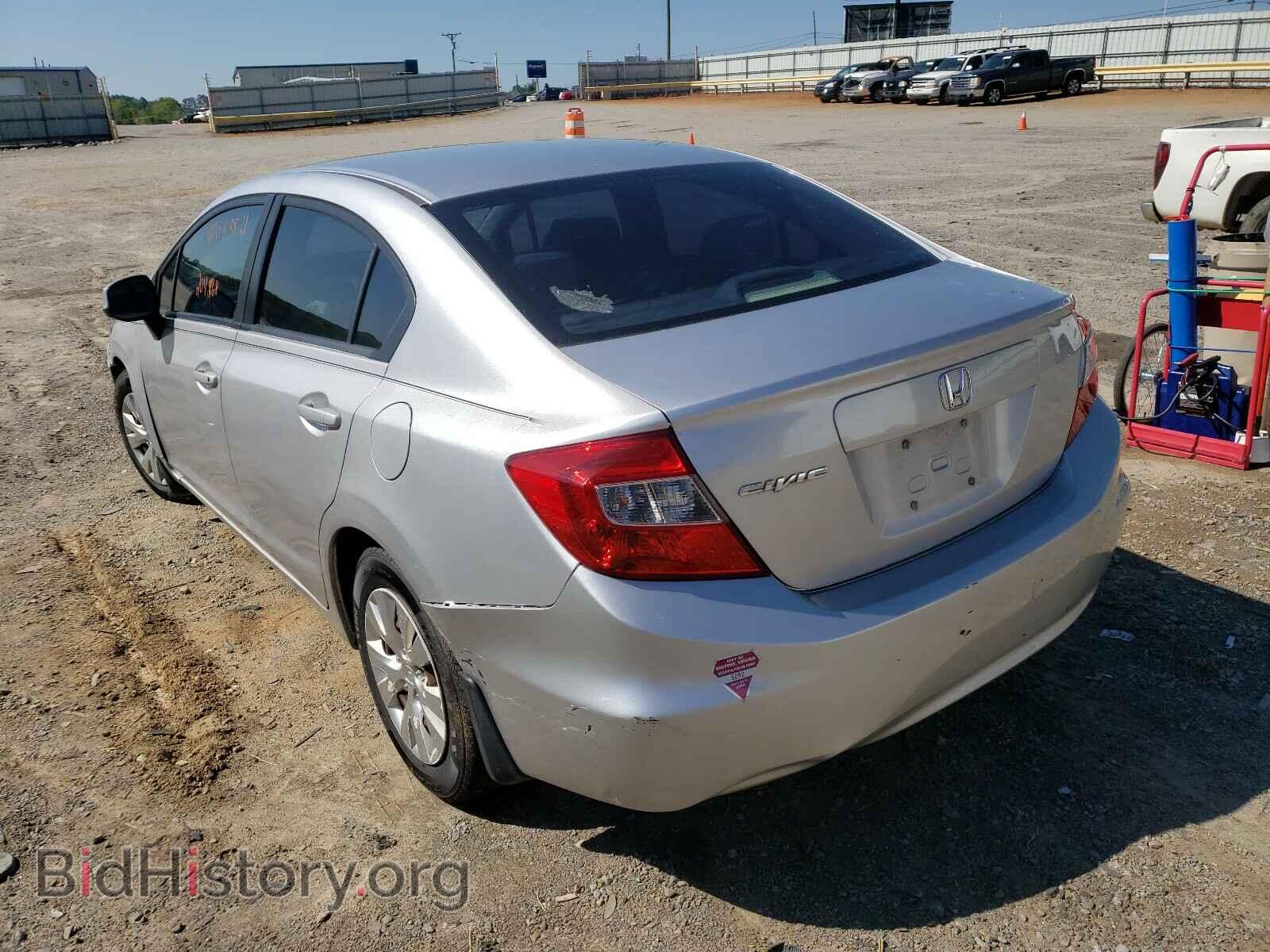 2012 HONDA CIVIC - VIN: 19XFB2F56CE310555 - Фото 3
