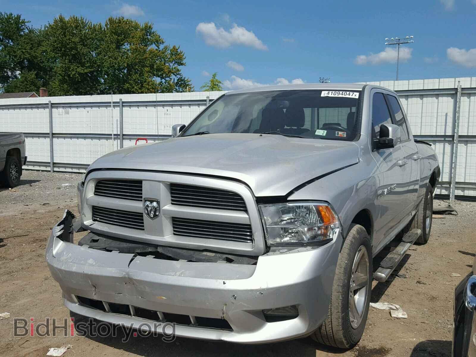 2011 DODGE RAM 1500 - VIN: 1D7RV1GT3BS706326 - Фото 2