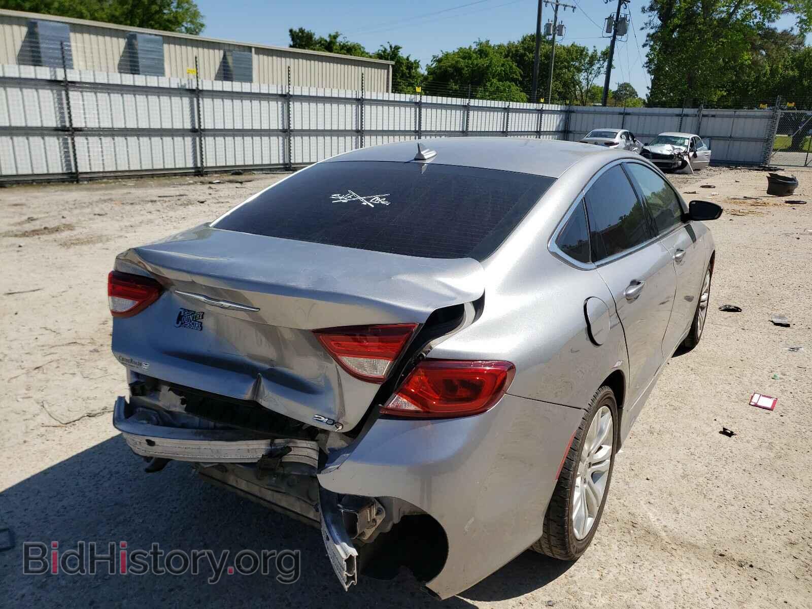2015 CHRYSLER 200 - VIN: 1C3CCCABXFN756330 - Фото 4