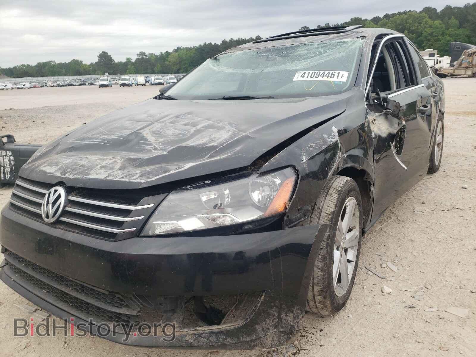2012 VOLKSWAGEN PASSAT - VIN: 1VWBP7A31CC024779 - Фото 2