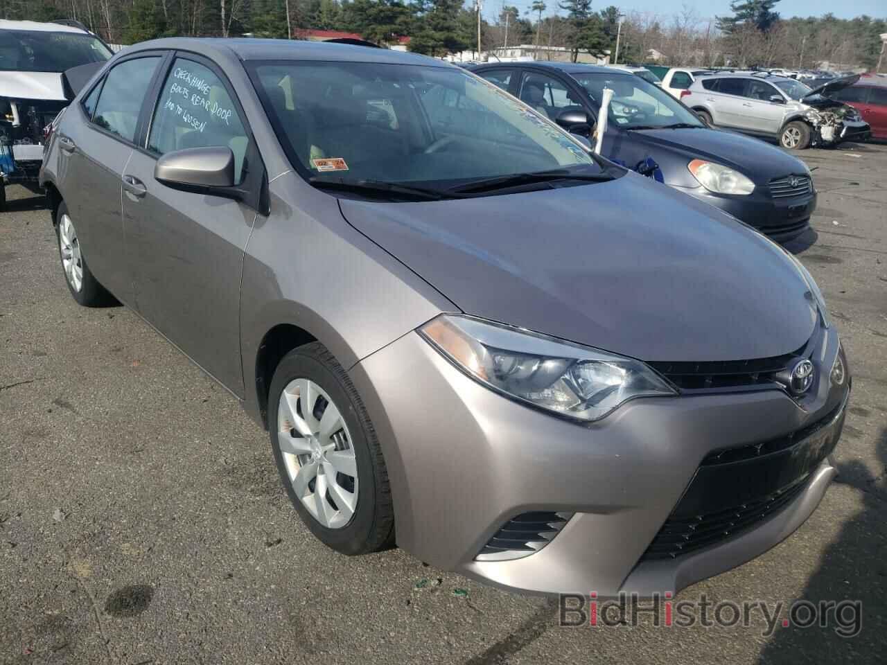 Photo 2T1BURHE4GC532014 - TOYOTA COROLLA 2016