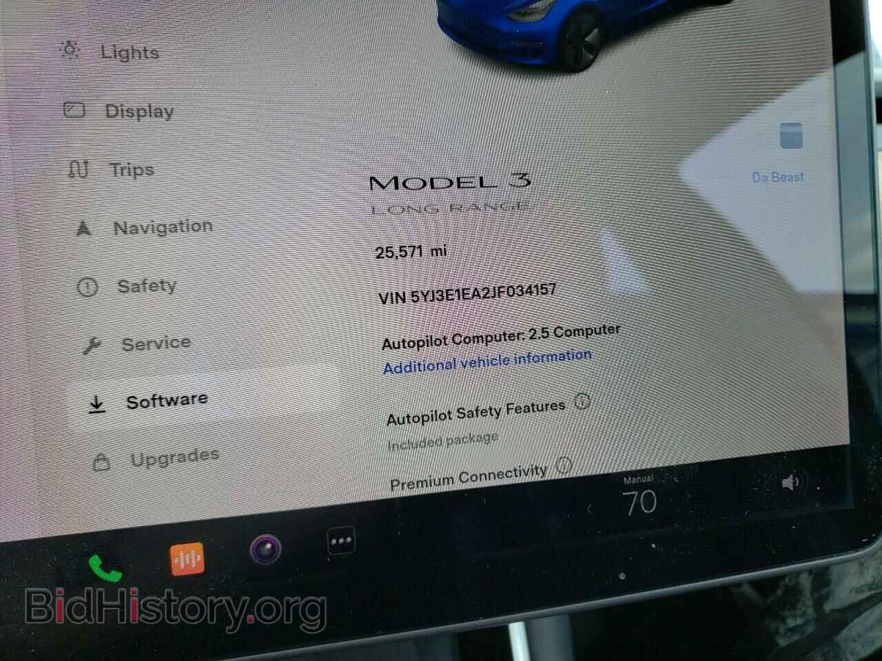 2018 TESLA MODEL 3 - VIN: 5YJ3E1EA2JF034157 - Photo 9