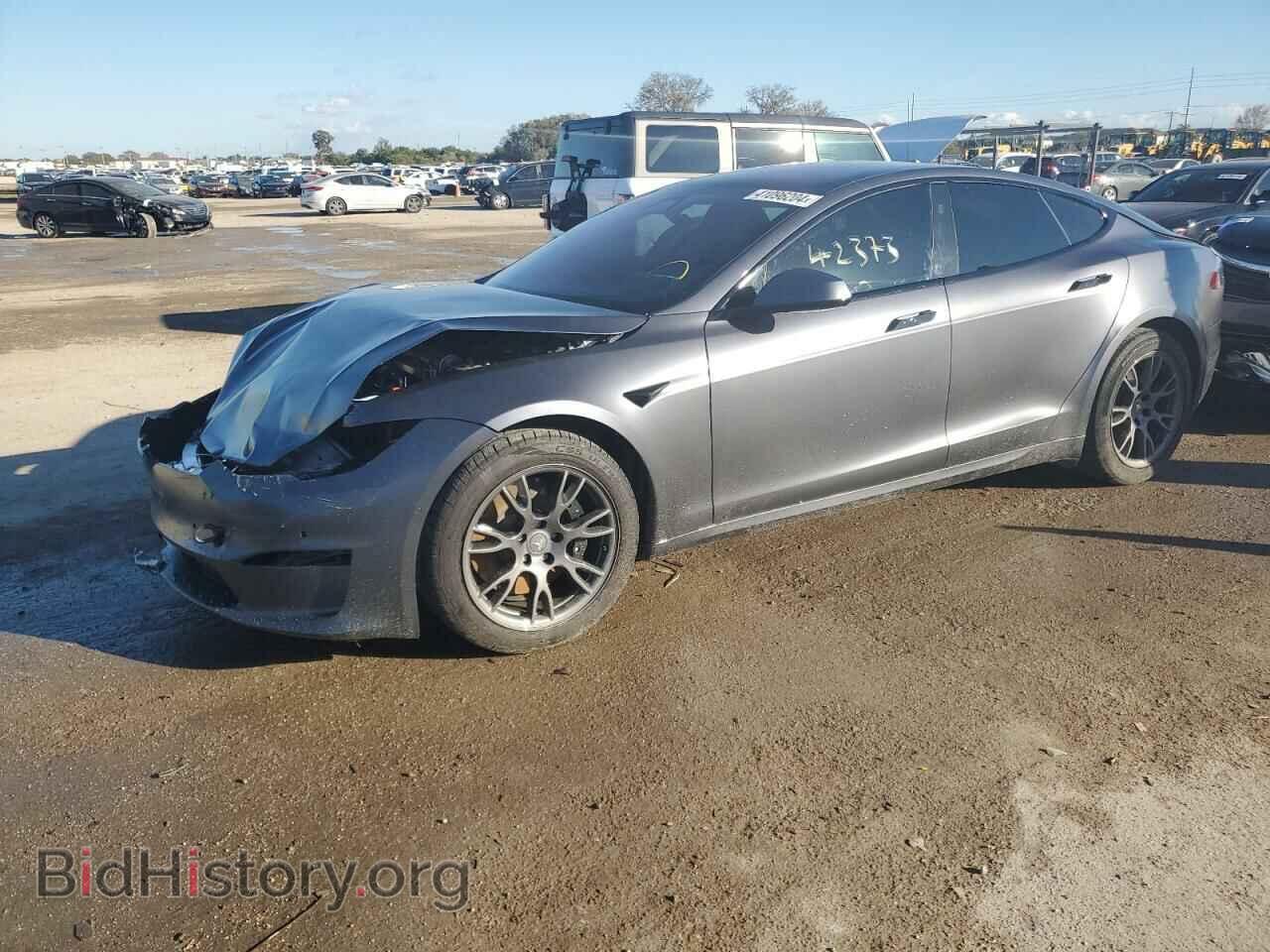Photo 5YJSA1E51NF470207 - TESLA MODEL S 2022