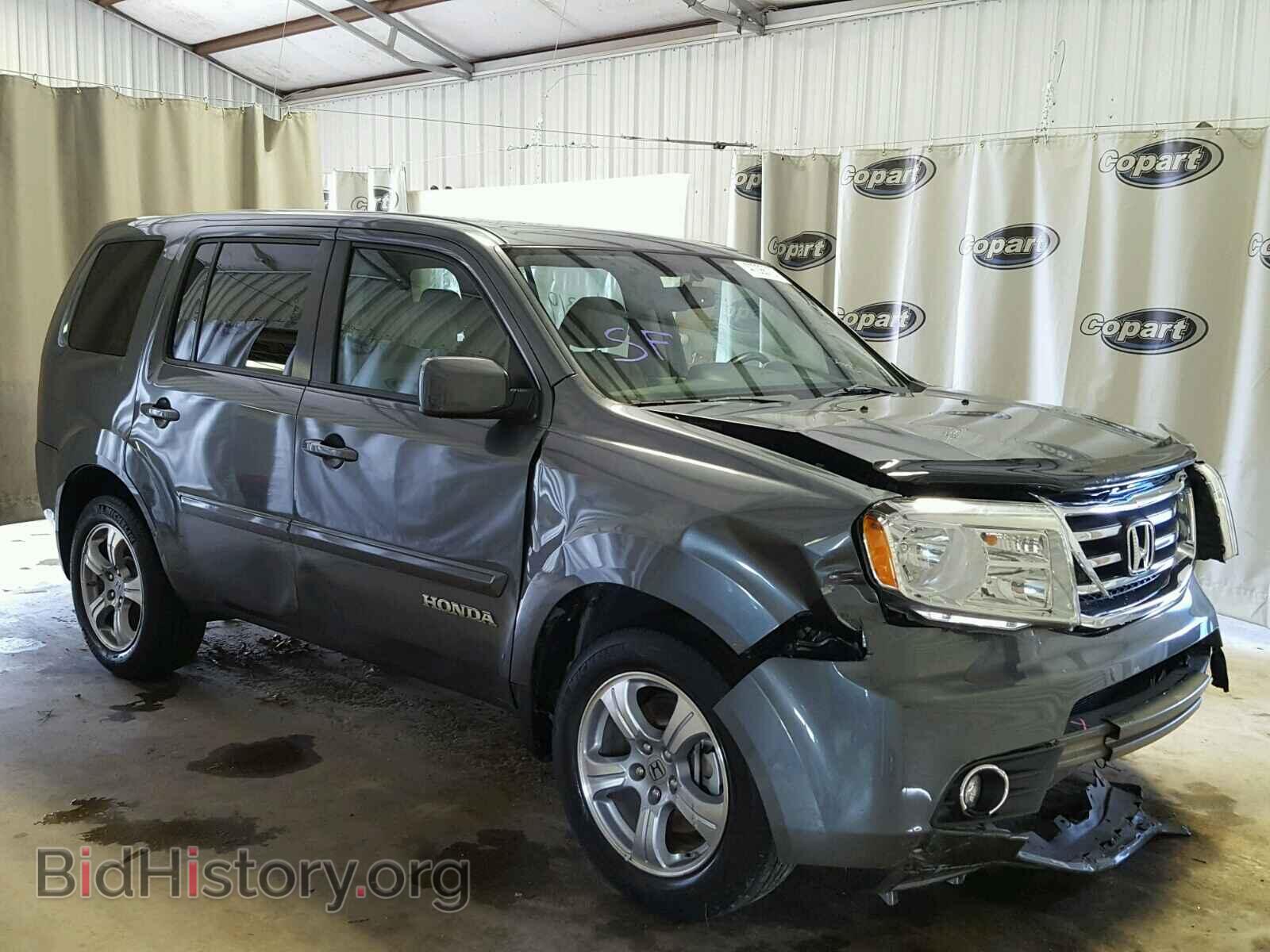 Photo 5FNYF3H56DB007030 - HONDA PILOT 2013