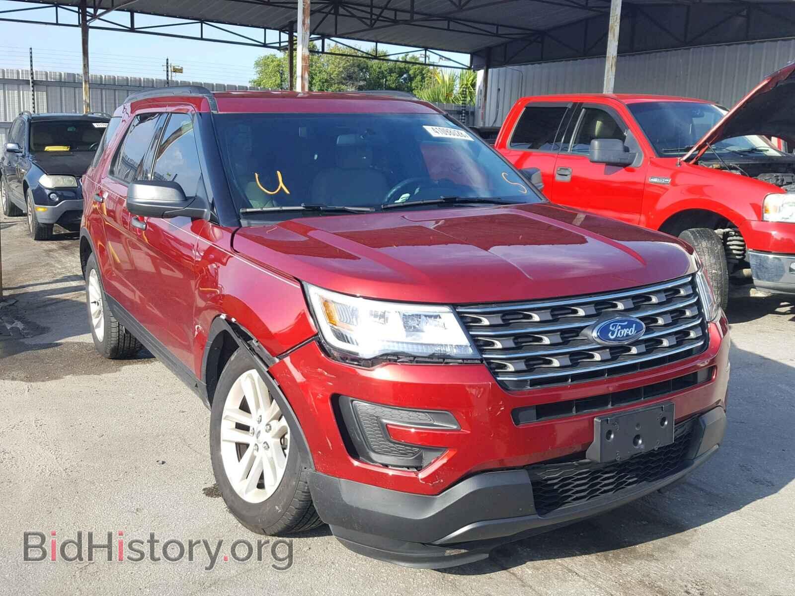 Фотография 1FM5K7B86HGD35998 - FORD EXPLORER 2017