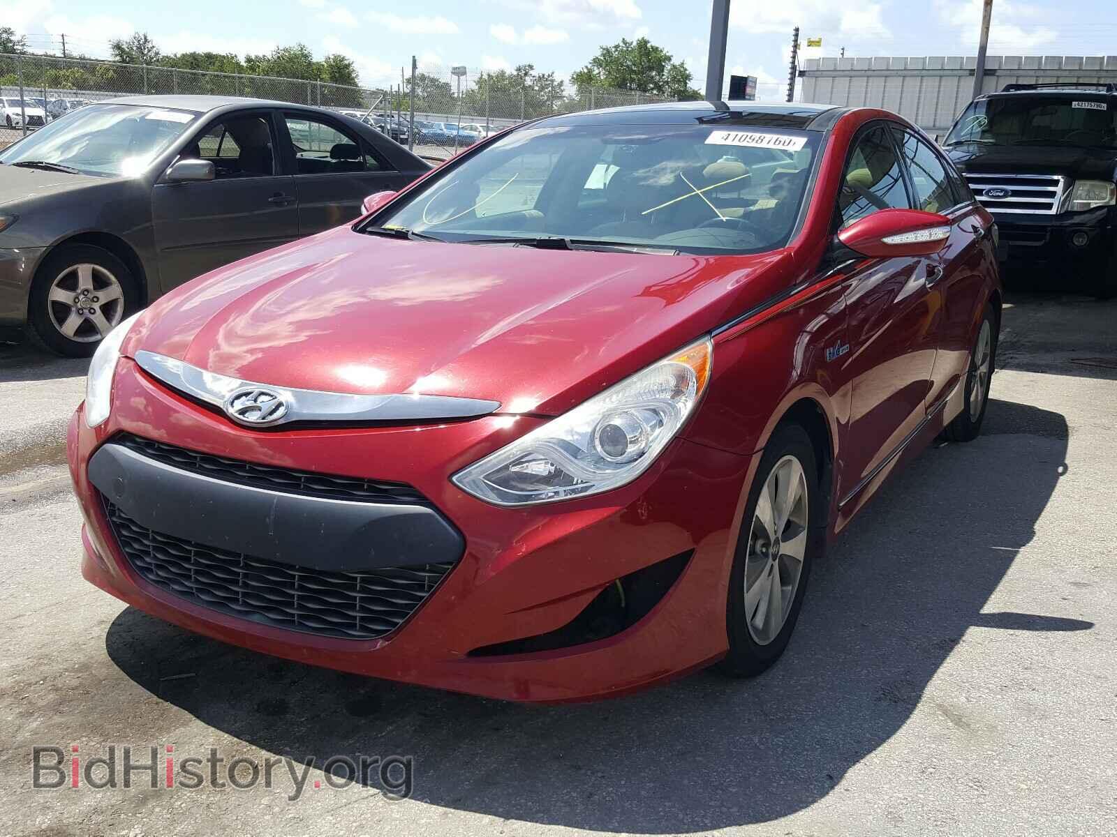 2012 HYUNDAI SONATA - VIN: KMHEC4A41CA028678 - Фото 2