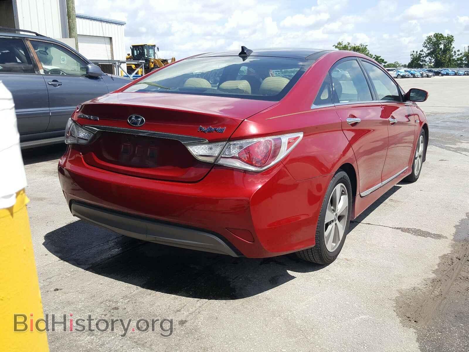 2012 HYUNDAI SONATA - VIN: KMHEC4A41CA028678 - Фото 4