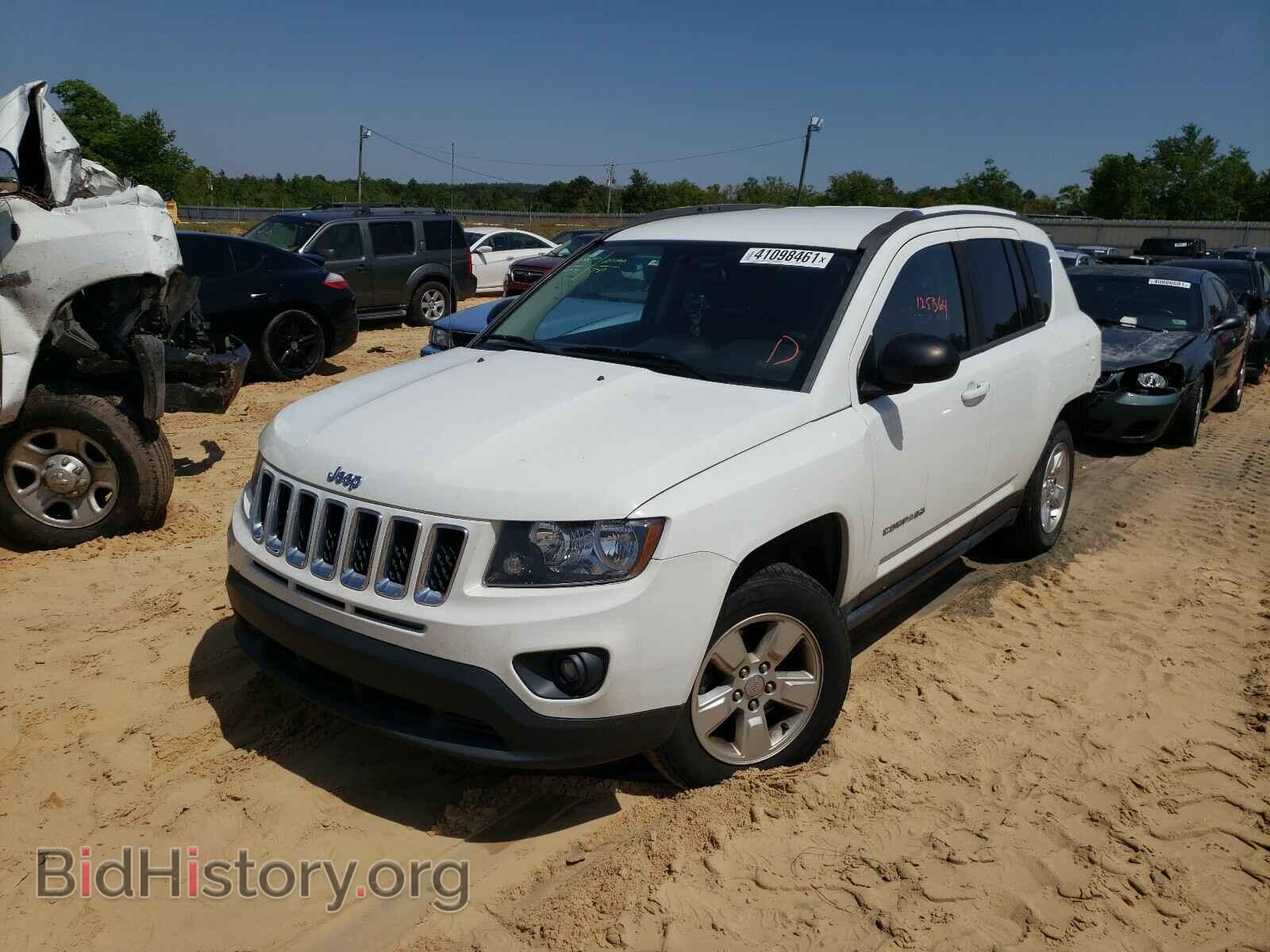 2015 JEEP COMPASS - VIN: 1C4NJCBA5FD262432 - Фото 2