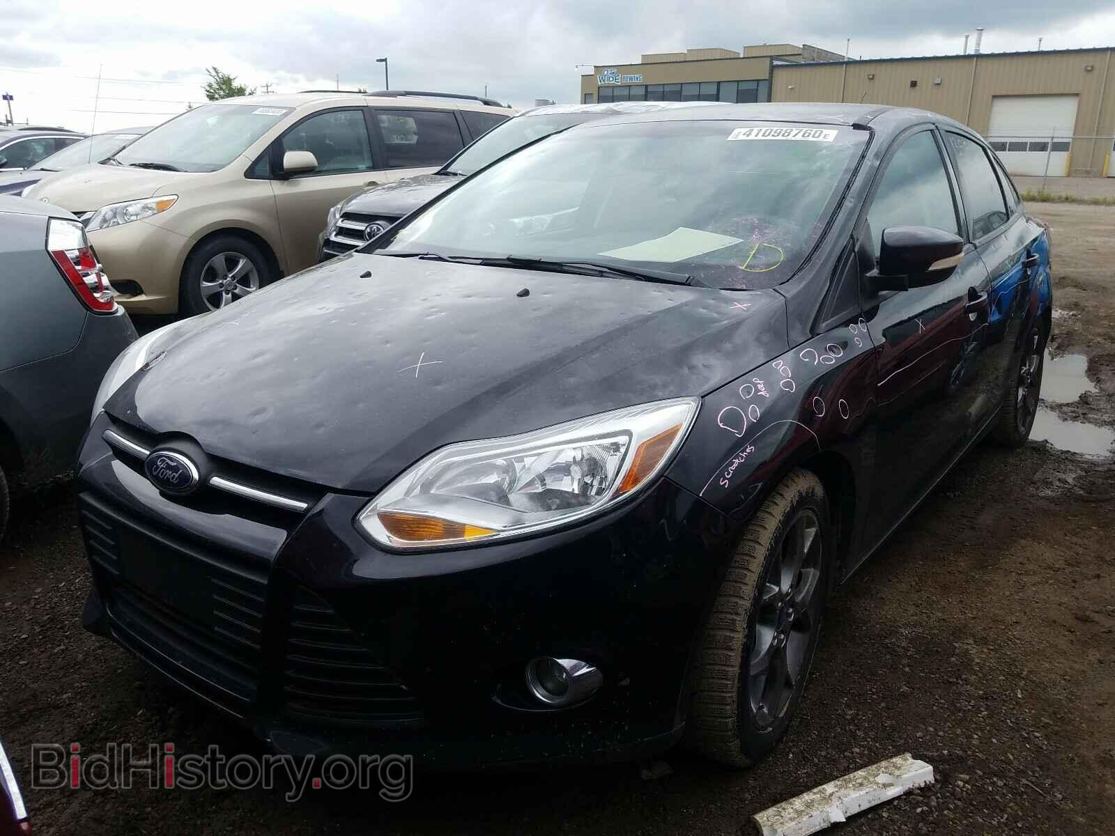 2014 FORD FOCUS - VIN: 1FADP3F25EL250255 - Фото 2