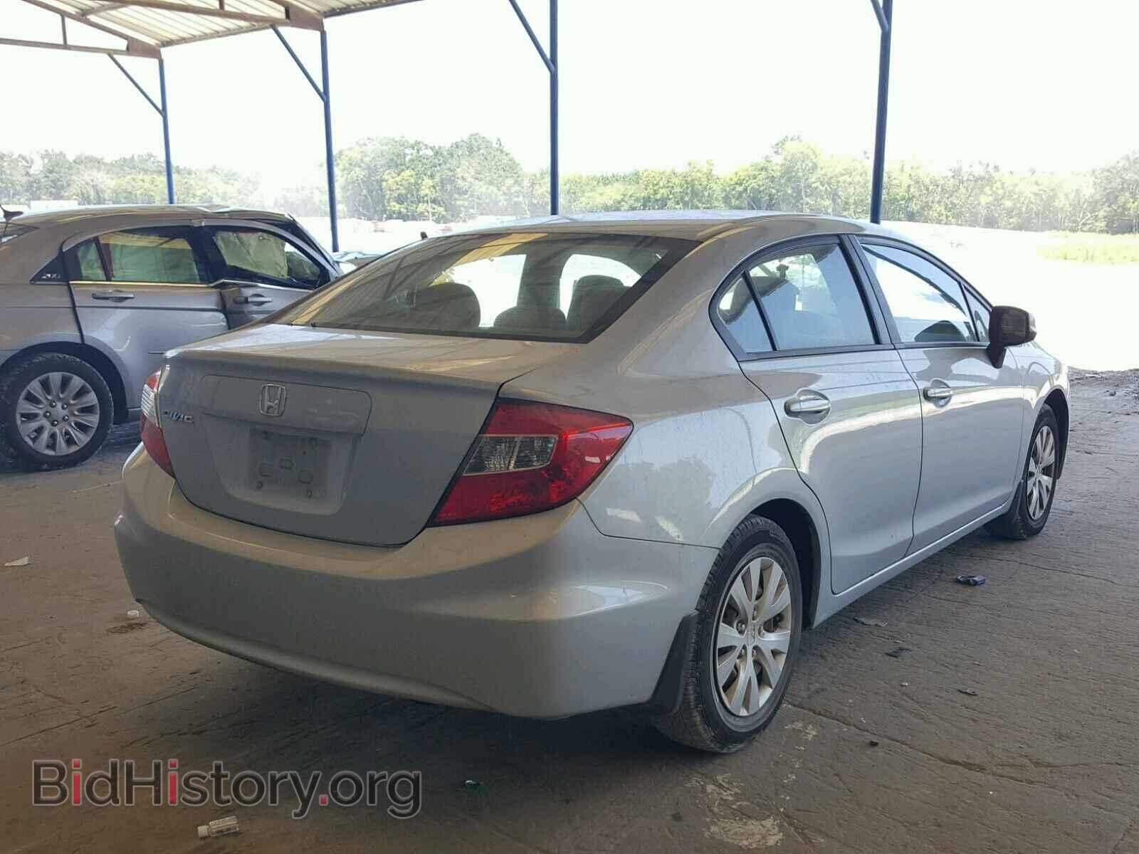 2012 HONDA CIVIC LX - VIN: 19XFB2F59CE017748 - Фото 4