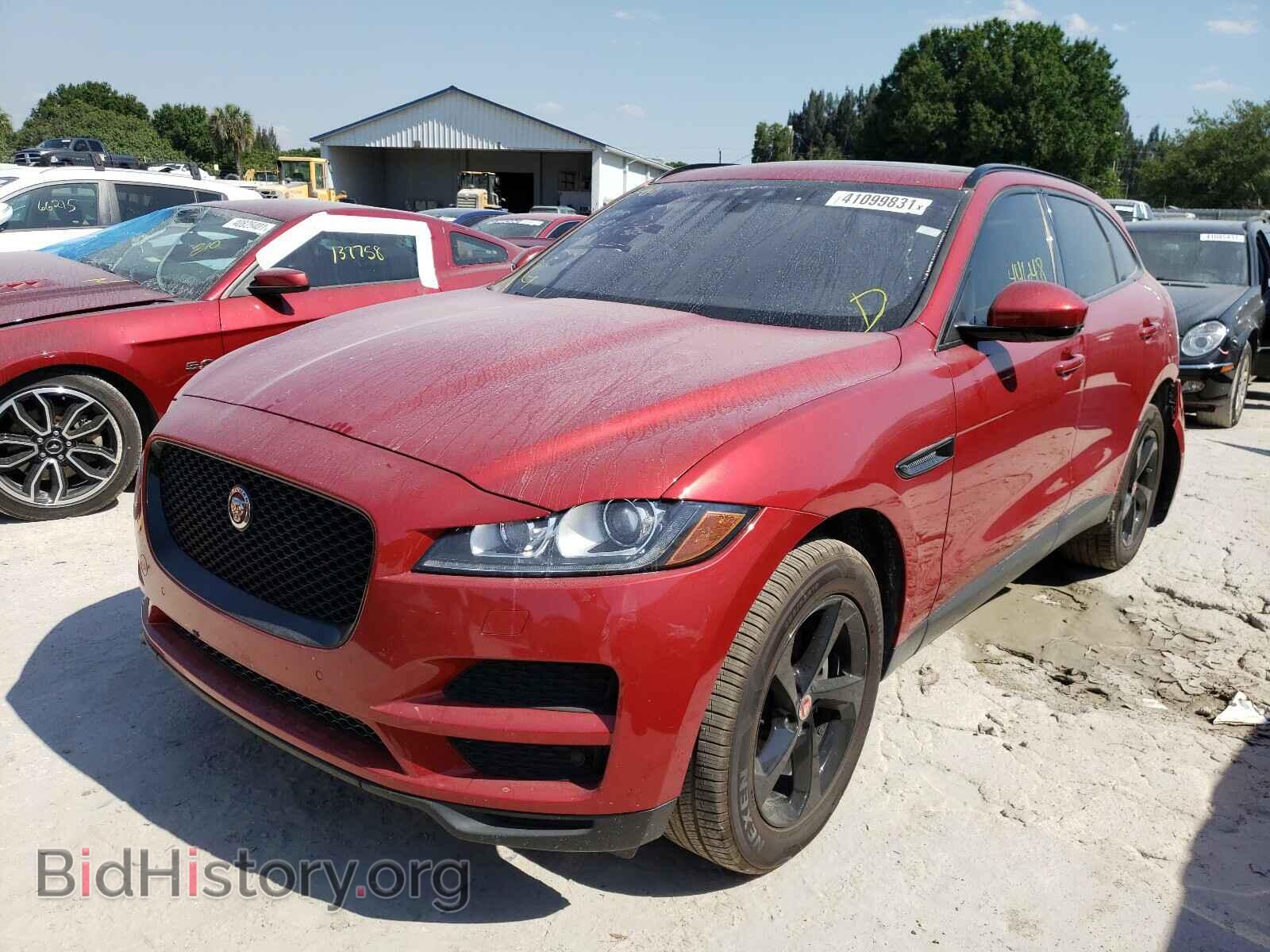 2018 JAGUAR F-PACE - VIN: SADCJ2FX0JA276155 - Фото 2