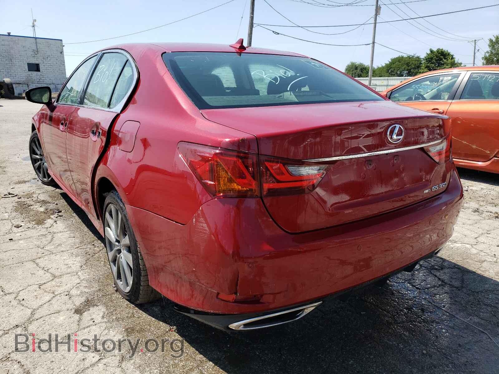 2013 LEXUS GS350 - VIN: JTHCE1BL5D5013085 - Фото 3